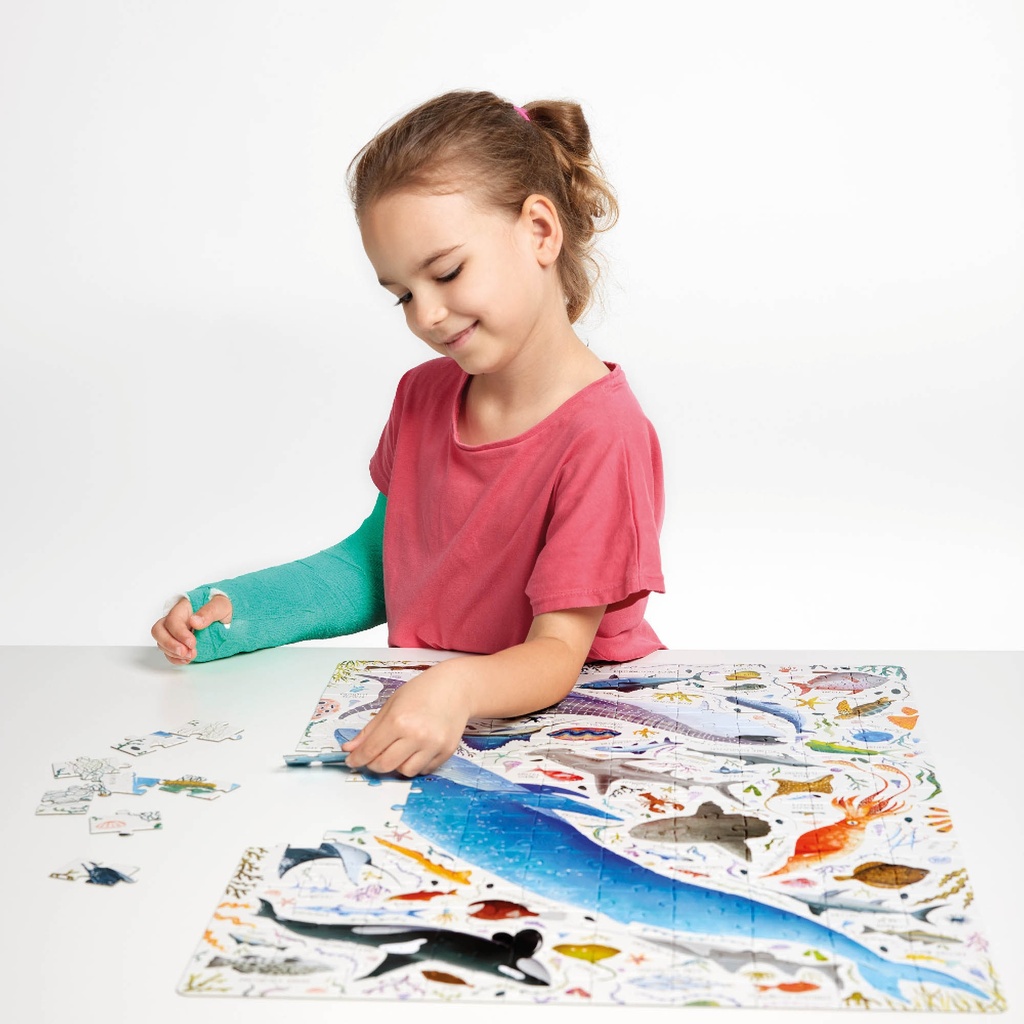 Puzzlove, Ocean Animals, Ages 7+