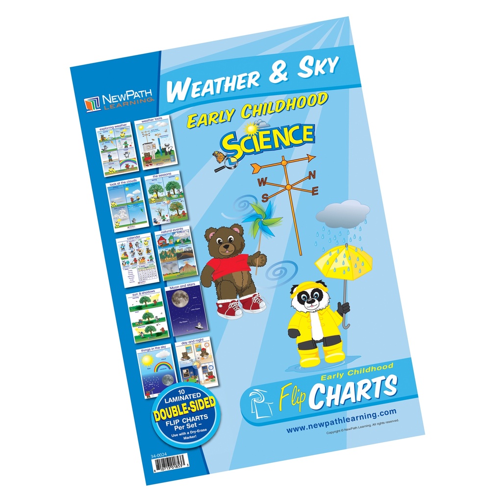 Early Childhood Science Readiness Flip Charts, Weather & Sky