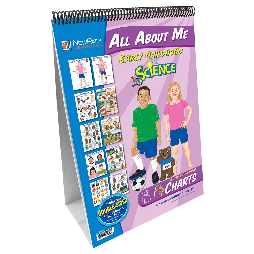 Early Childhood Science Readiness Flip Chart, All About Me