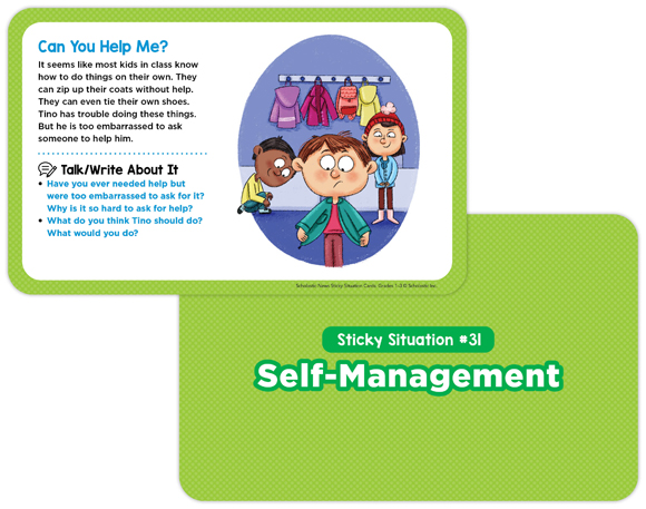 Scholastic Teacher Resources Scholastic News Sticky Situation Cards: Grades  1-3 : Target