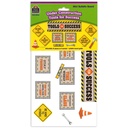 Under Construction Tools for Success Mini Bulletin Board Set