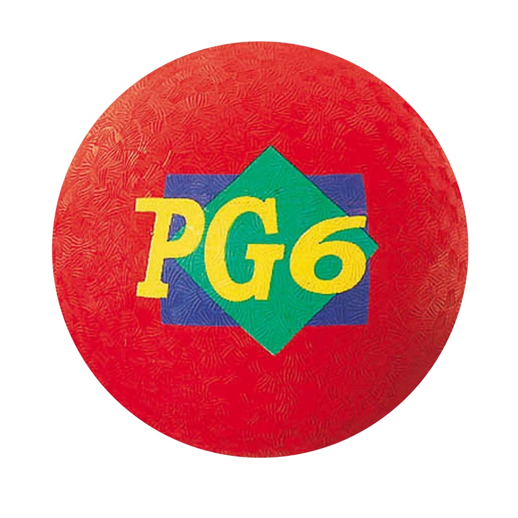 Red 6-Inch Playground Balls Pack of 3