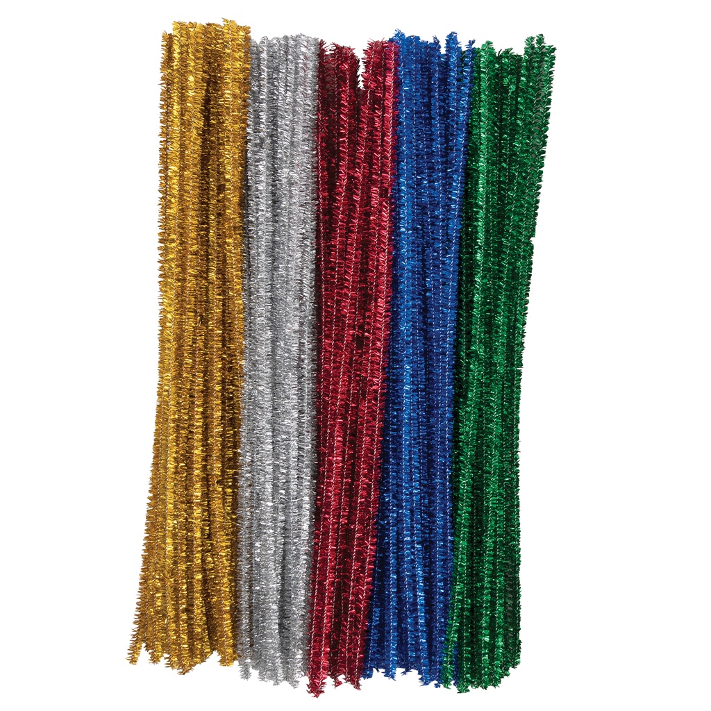 Assorted Jumbo Sparkle Stems 100 Pieces