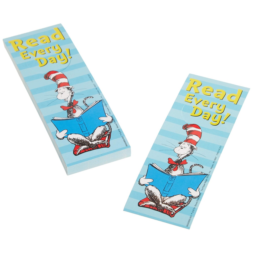 Cat in the Hat™ Read Every Day Bookmarks Pack of 36