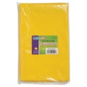 Yellow 38" x 80" Vinyl Tablecloths Pack of 3