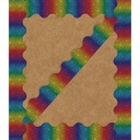 Sparkle + Shine Rainbow Foil Scalloped Border 39 Feet