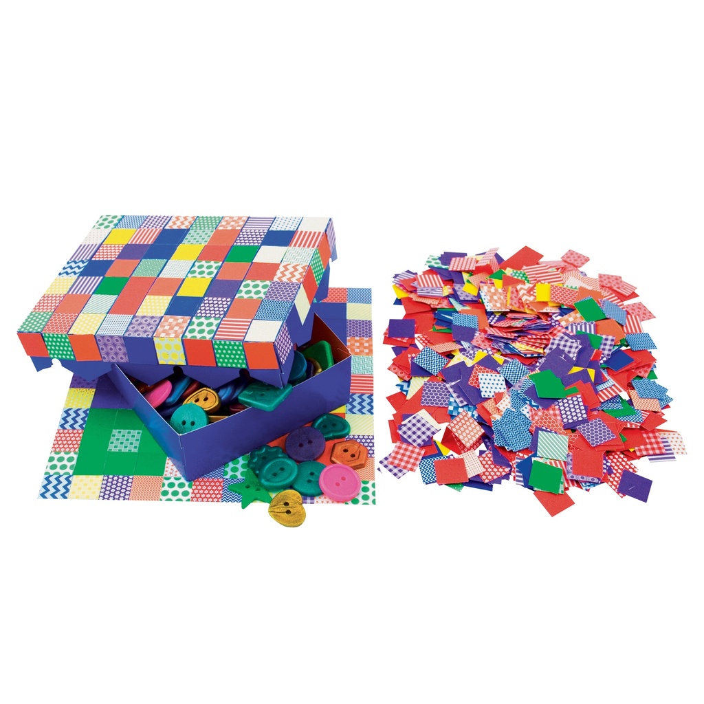 3/4" Petit Pattern Mosaics Pack of 2000