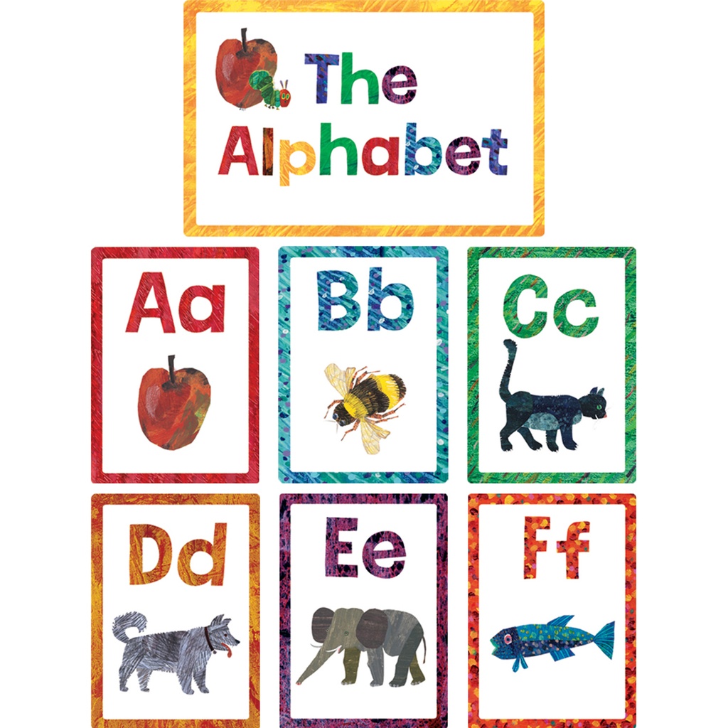 World of Eric Carle™ Alphabet Bulletin Board Set 27 Pieces