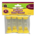 Mini 3 Minute Sand Timers 