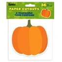 A Teachable Town Pumpkins Paper Cut-Outs Pack of 36