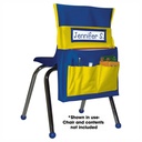 Blue/Yellow Chairback Buddy™ Pocket Charts Pack of 2