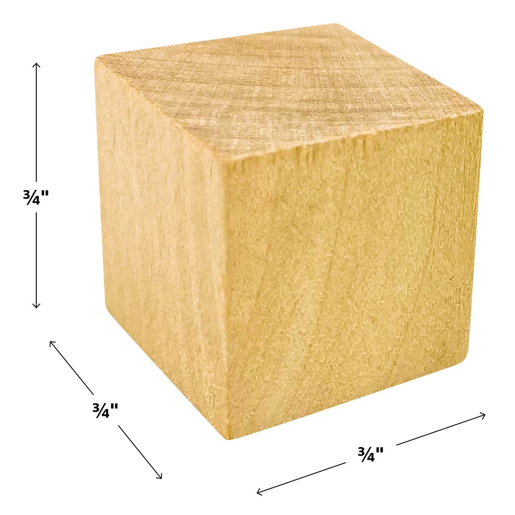 STEM Basics: Wooden Cubes