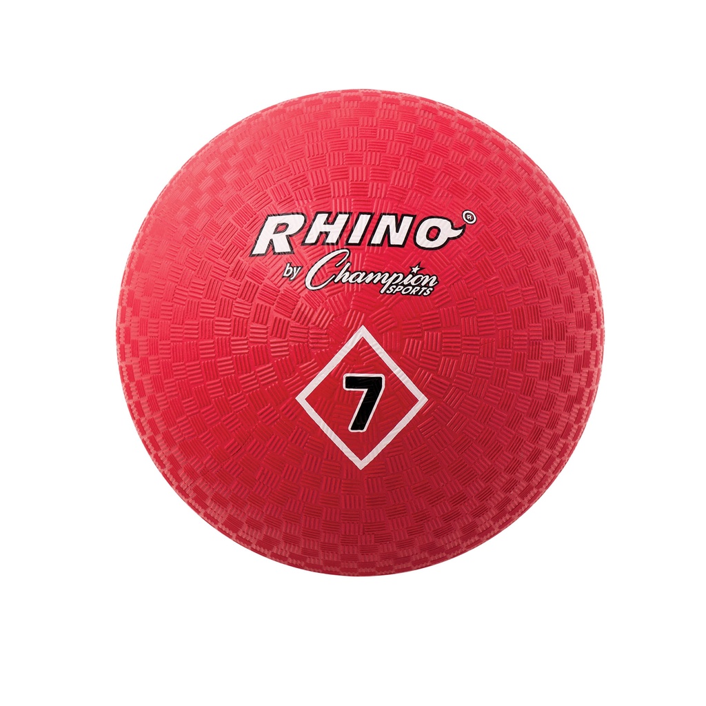 Red 7" Playground Balls Pack of 3