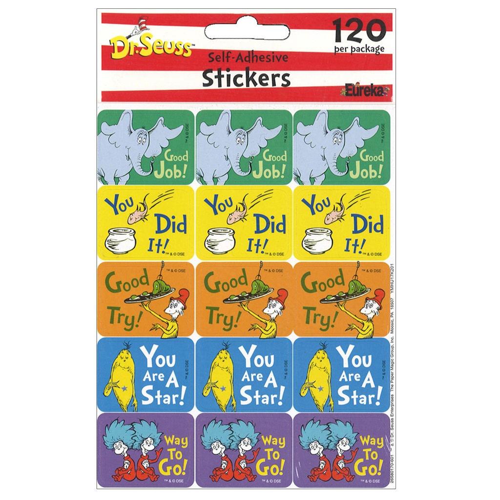 Dr. Seuss™ Success Stickers