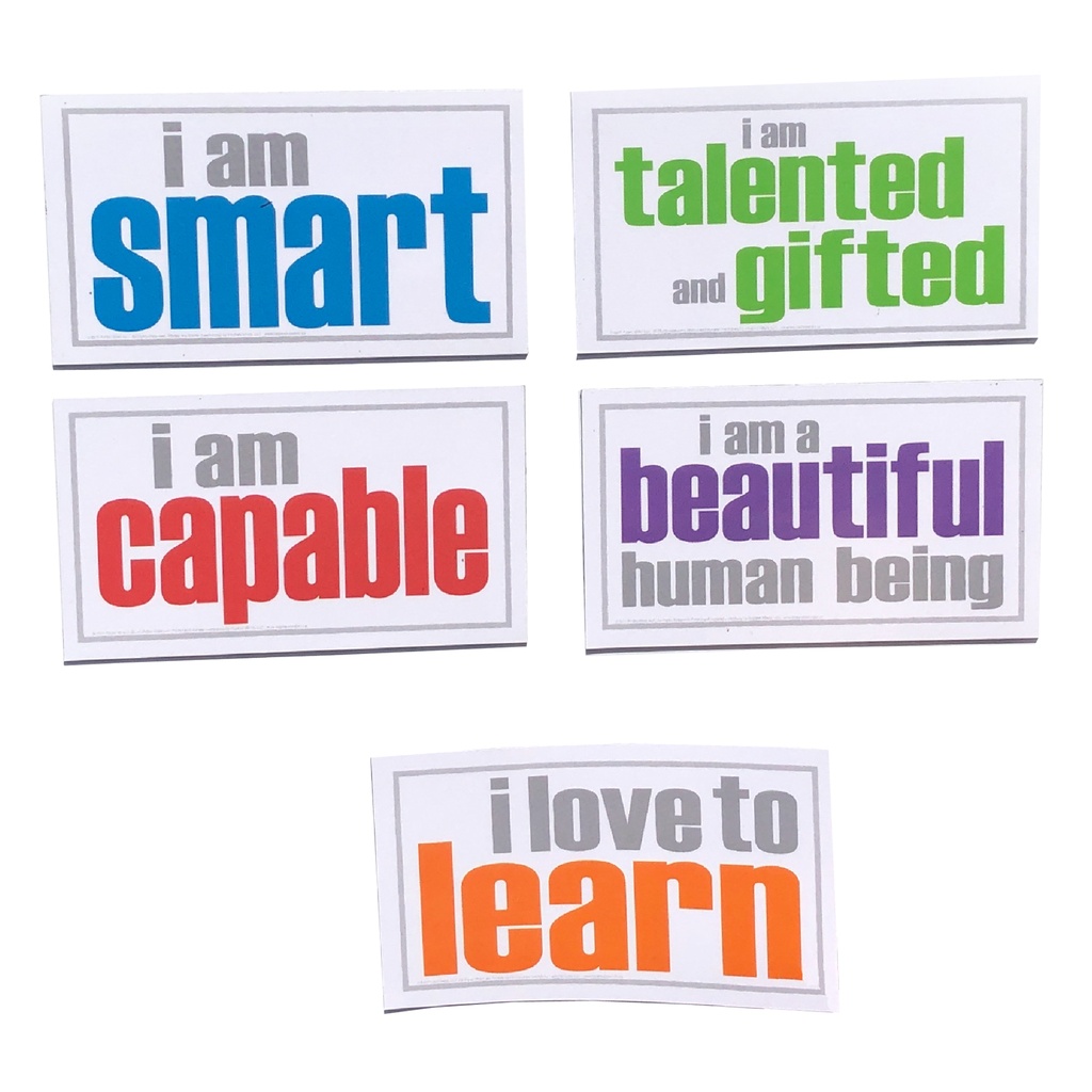 Self-Esteem Magnets 2 Packs of 5