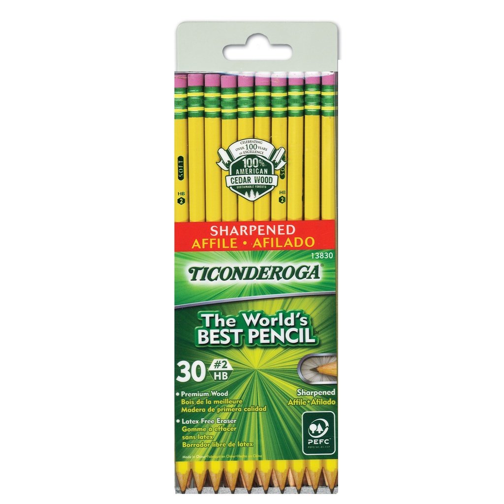 Pre-Sharpened No. 2 Pencils 60ct