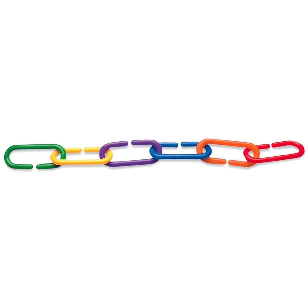 Link 'N' Learn® Rainbow Links in a Bucket Set of 1000