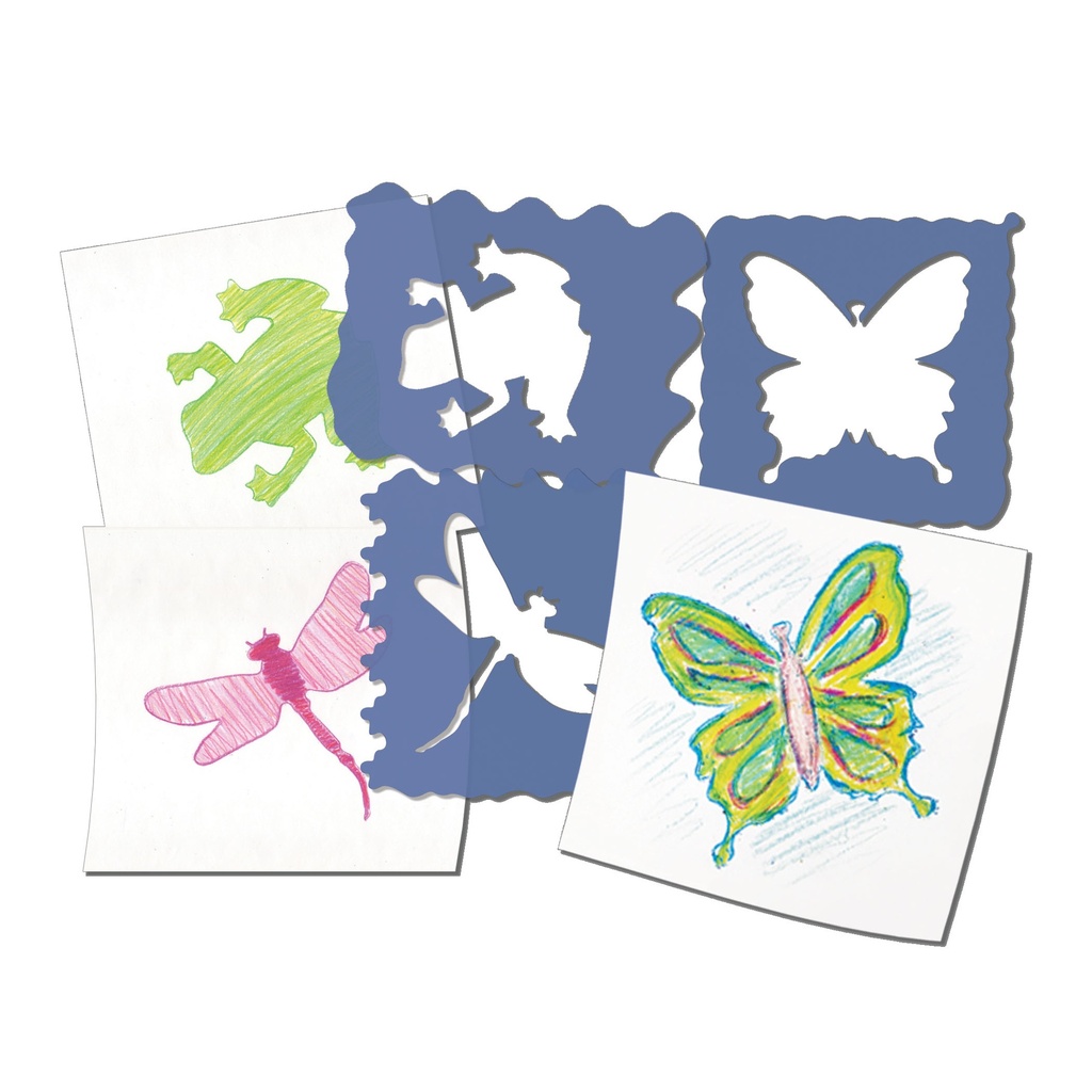 Nature Stencils Pack of 10