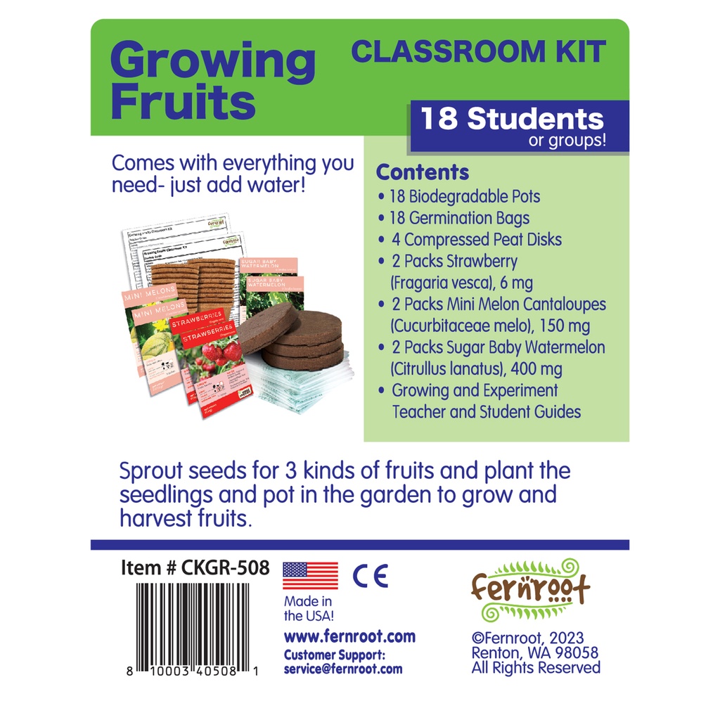 Growing Fruits Classroom Kit