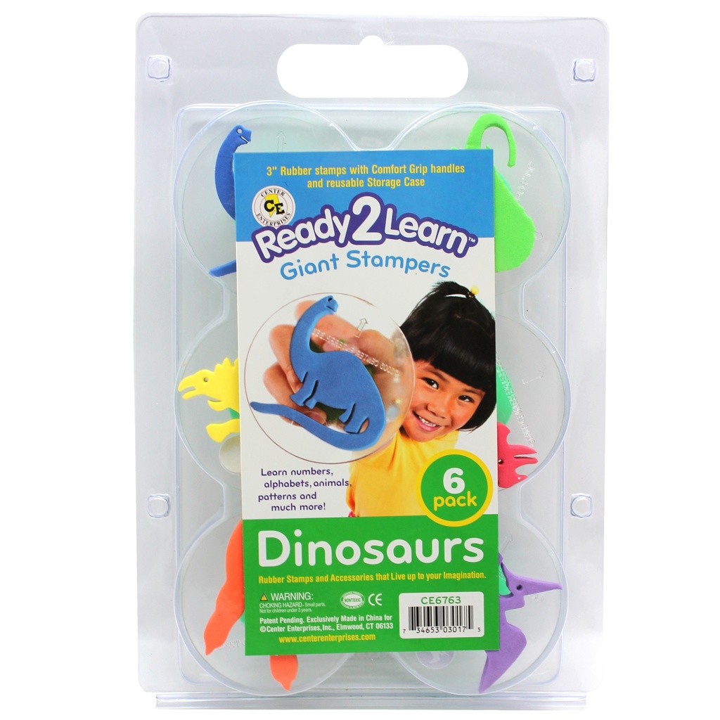 Dinosaurs Giant Stampers Set of 6