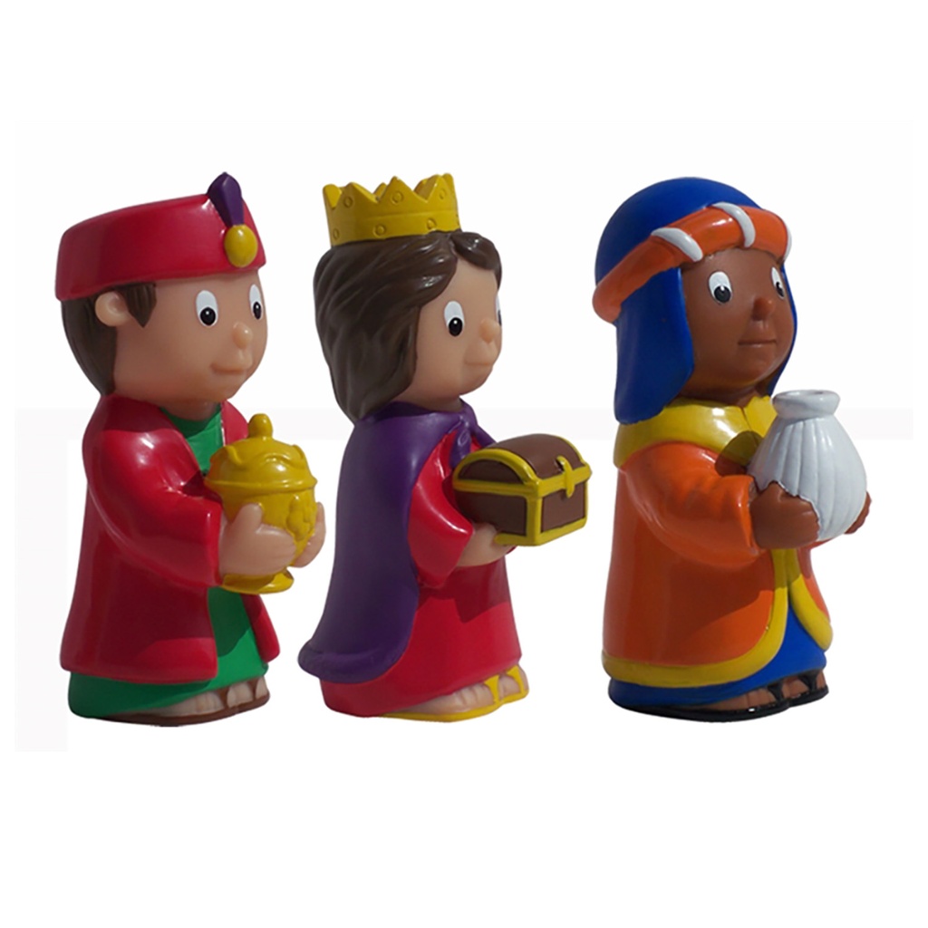 5" Nativity Set 12 Pieces