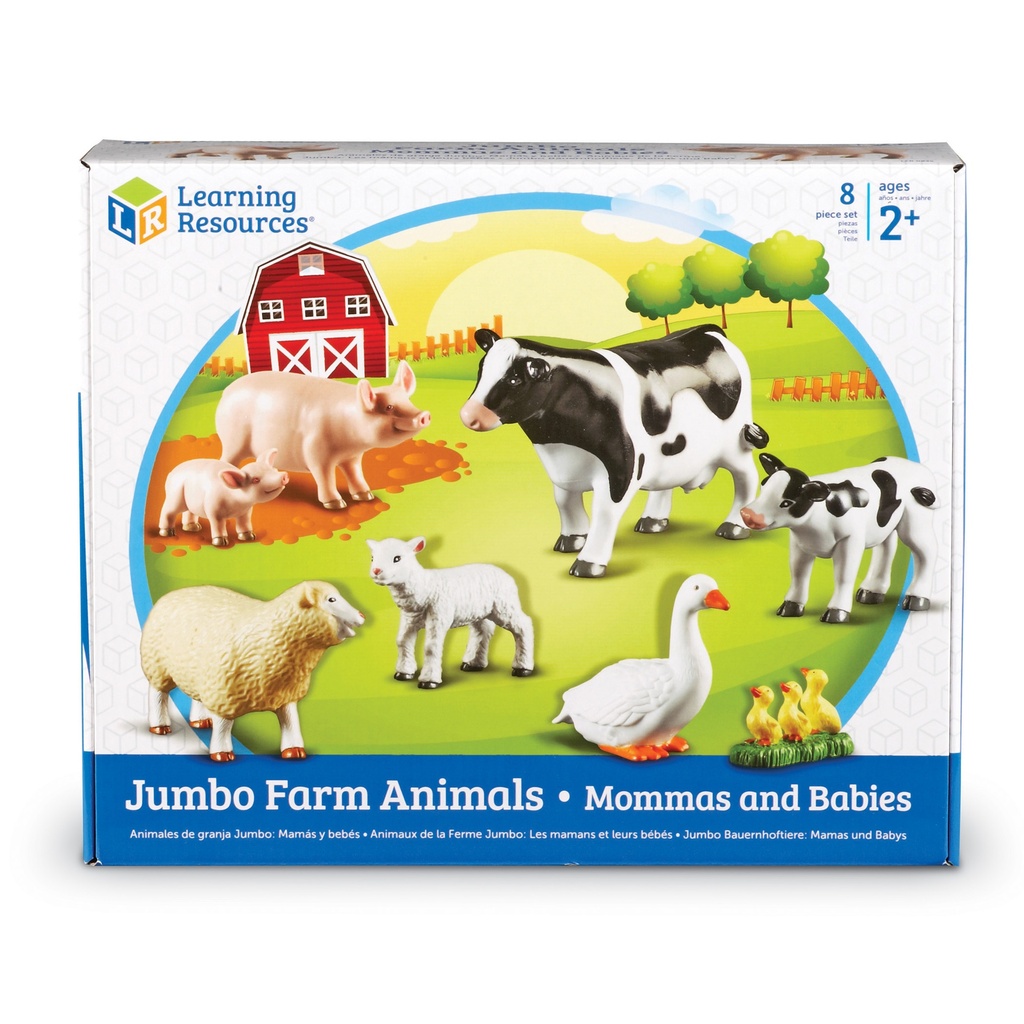 Jumbo Farm Animals: Mommas and Babies