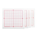 XY Axis 10 x 10 Square Grid Graphing 3M Post-it® Notes 4 Pads