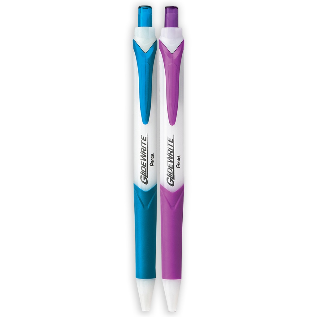 Assorted GlideWrite Medium Ballpoint Pen with TechniFlo Ink 14-Pack