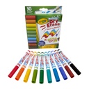 Washable Dura-Wedge Tip Dry Erase Markers 10 Count