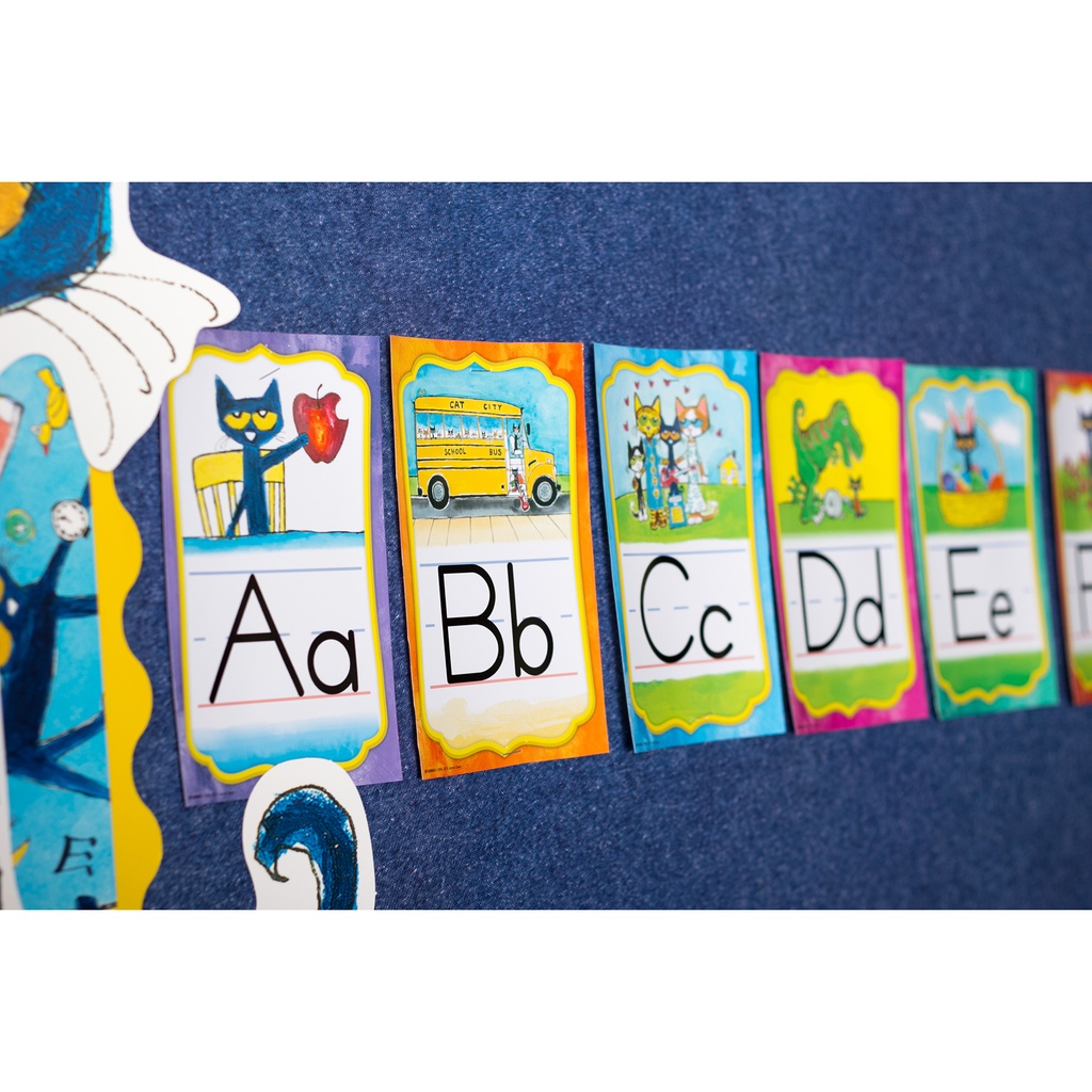 Pete the Cat® Alphabet Bulletin Board Set