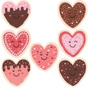 Frosted Heart Cookies Accents