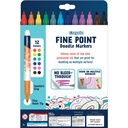 Doodle & Draw Fine Point Doodle Marker 12 Count