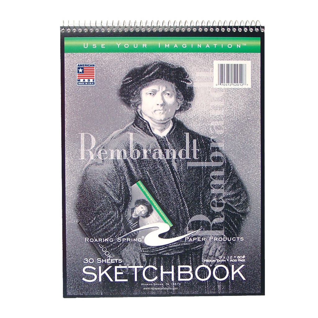 9" x 12" Sketchbooks Pack of 6