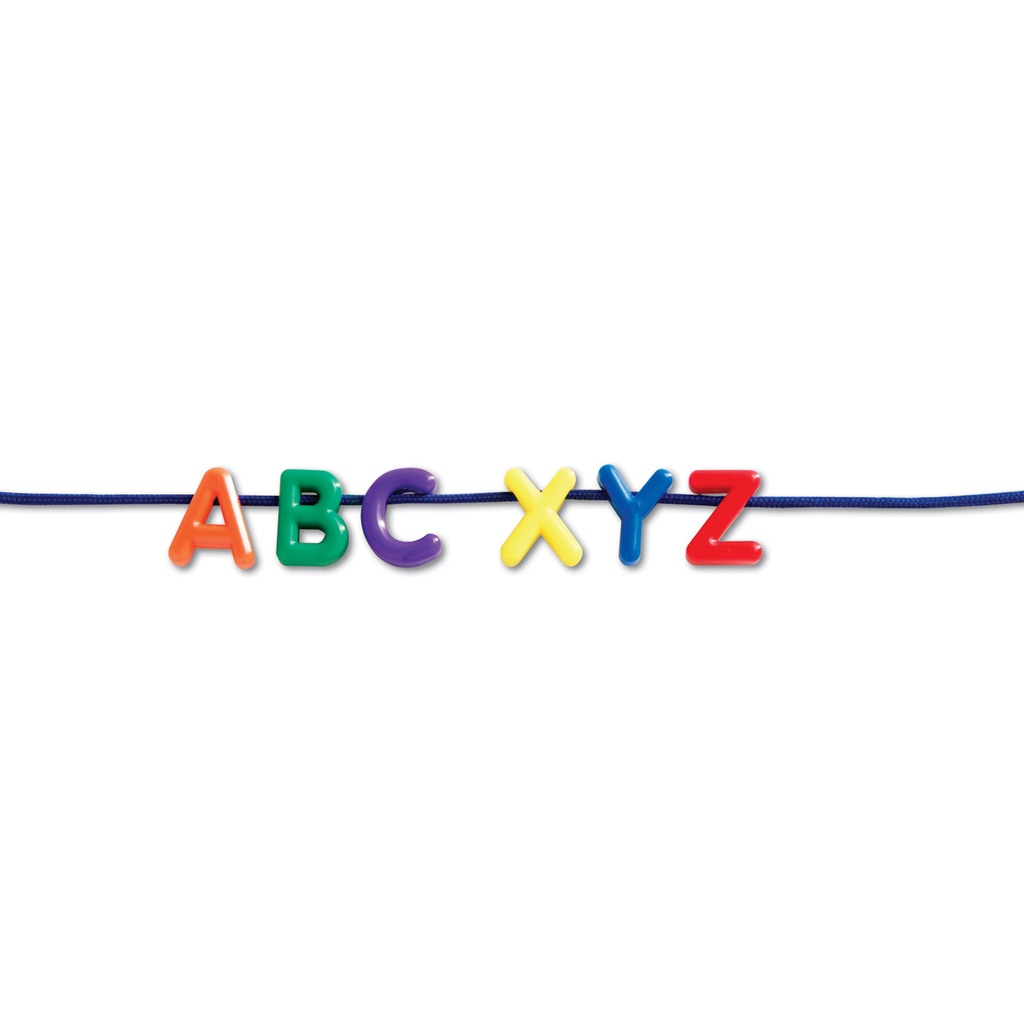 Plastic Lacing Uppercase Alphabet