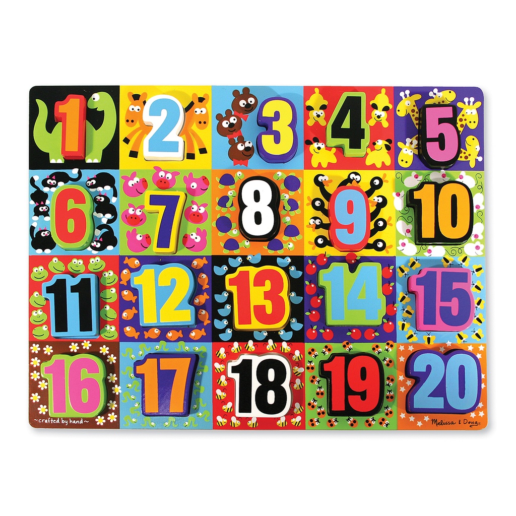 Jumbo Numbers Chunky Puzzle