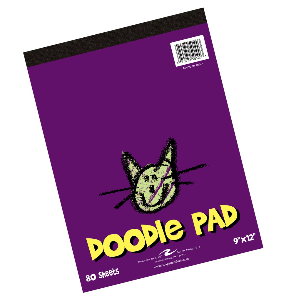 9" x 12" Kid's Doodle Pads Pack of 6