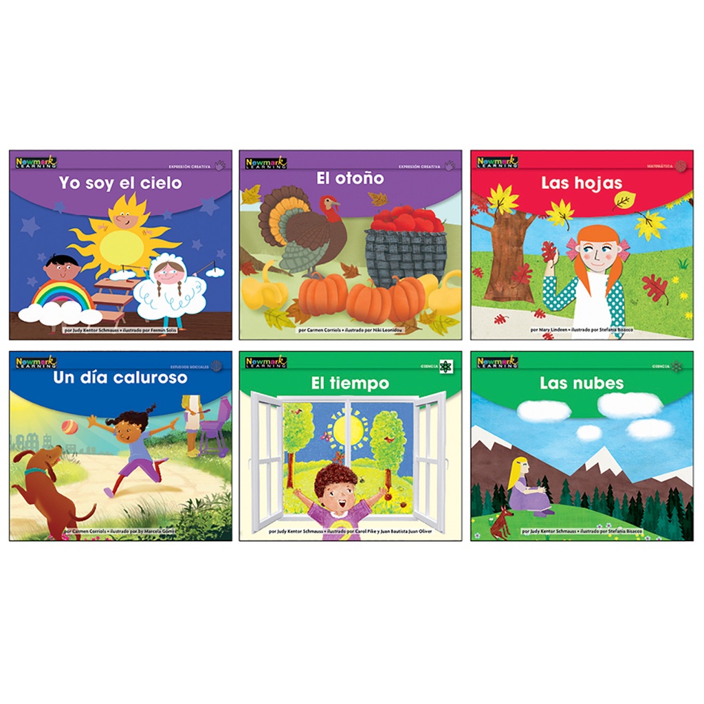 Spanish Early Rising Readers Weather Theme Set