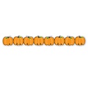 Doodle Pumpkins EZ Border 48 Feet