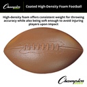 Coated High-Density Junior Foam Football