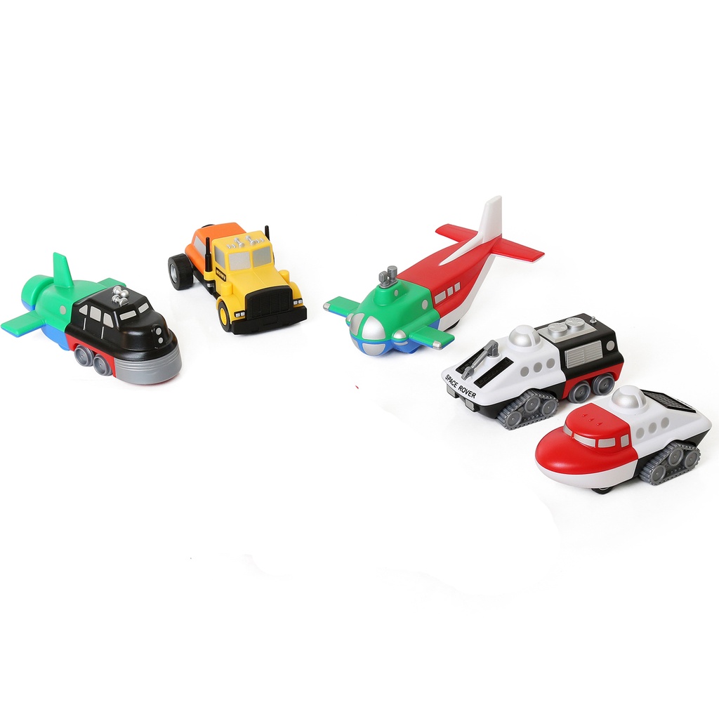 Magnetic Mix or Match Vehicles Deluxe