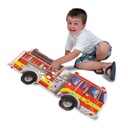 Giant Fire Truck Floor Puzzle