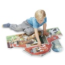 Busy Barn Yard Shaped Floor Puzzle 