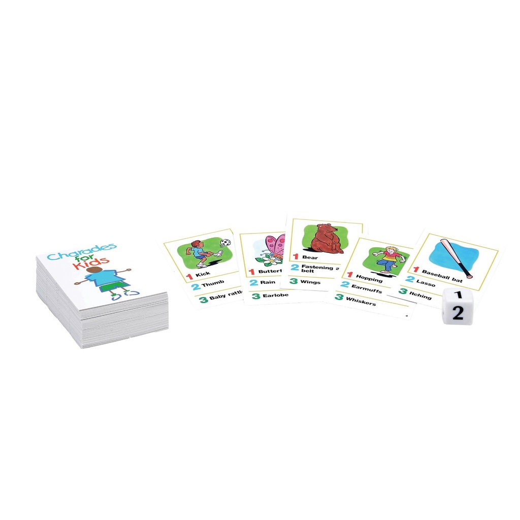 Charades for Kids in Snap Box