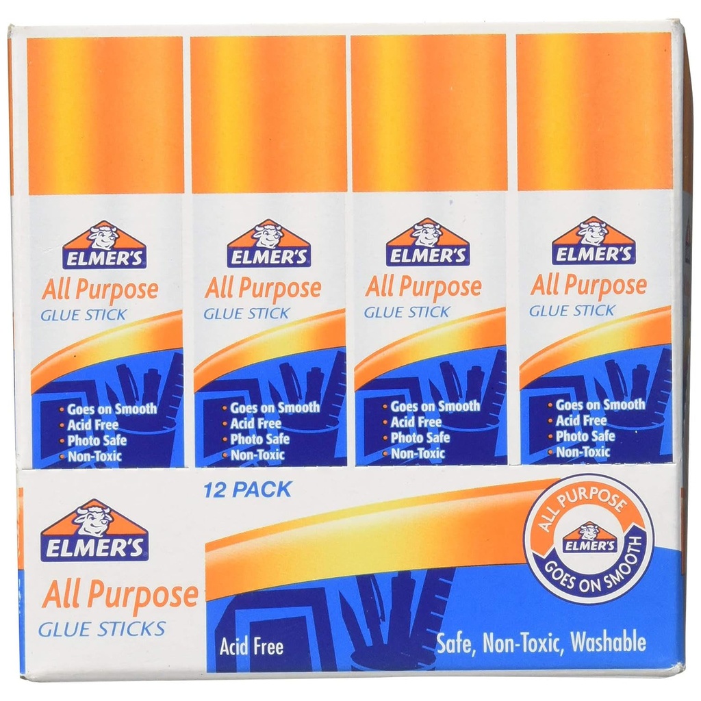 0.21 oz All Purpose Glue Sticks 36ct