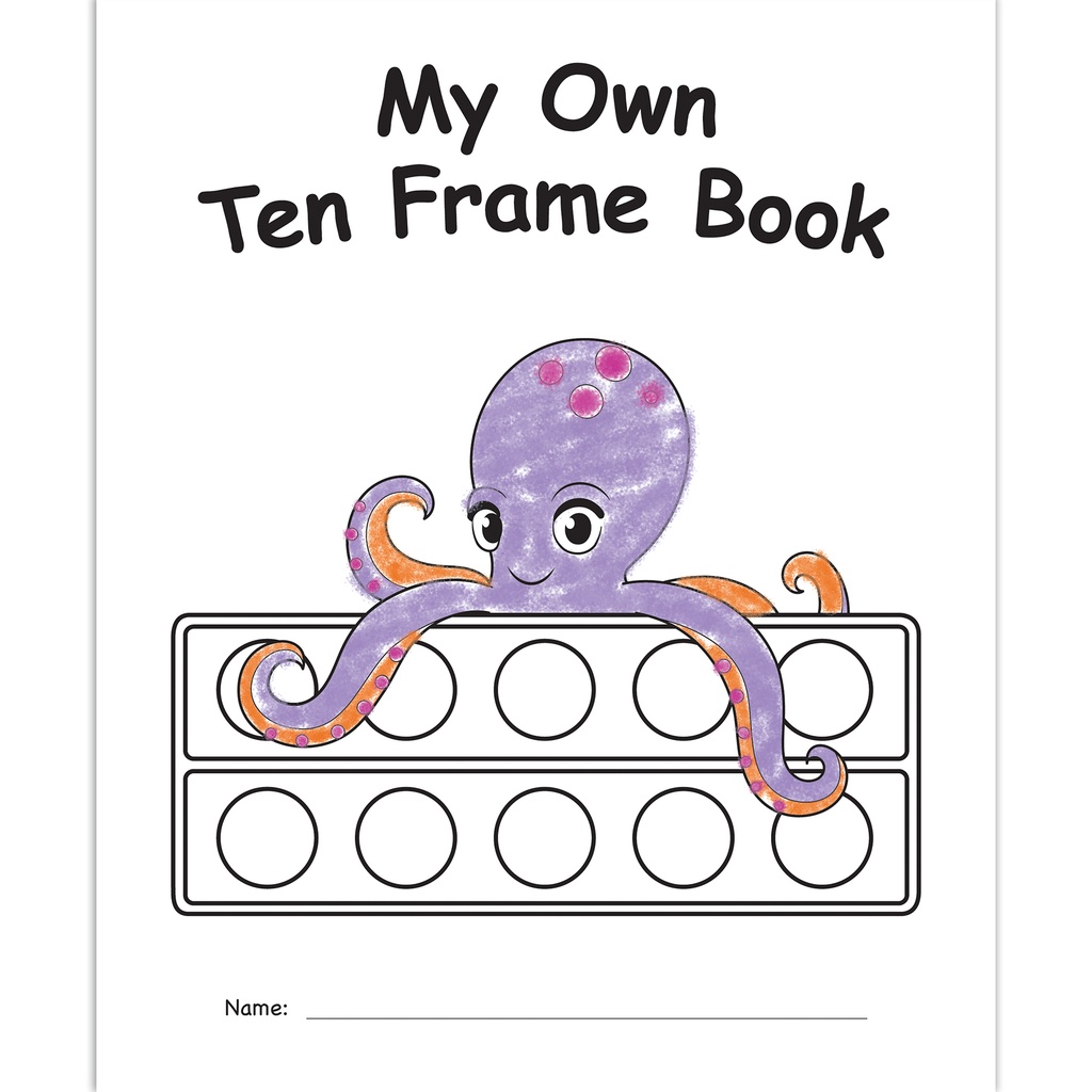 My Own Books: My Ten Frame Book 10 Pack