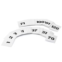 2" x 2" Pocket Chart Number Cards