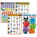 Pete the Cat Phonics Small Poster Pack of 8