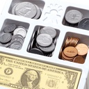 Play Money Coins & Bills Tray