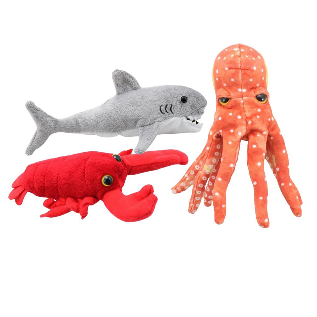 Sealife Finger Puppets Set of 6