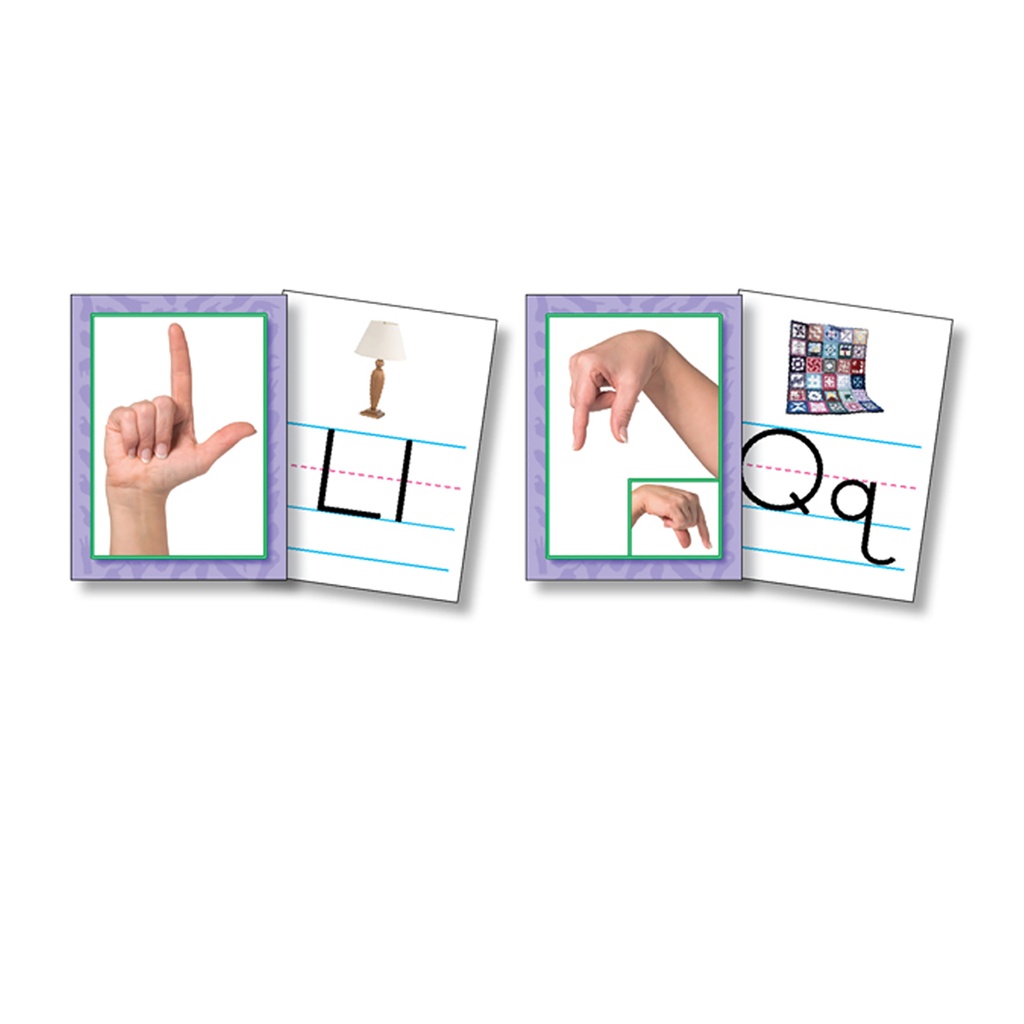 American Sign Language Card Pack of 26